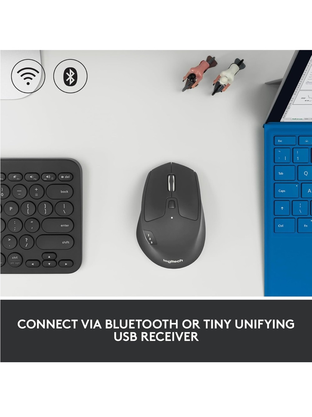 Logitech M720 Multi Device Mouse - Picture 8 of 12